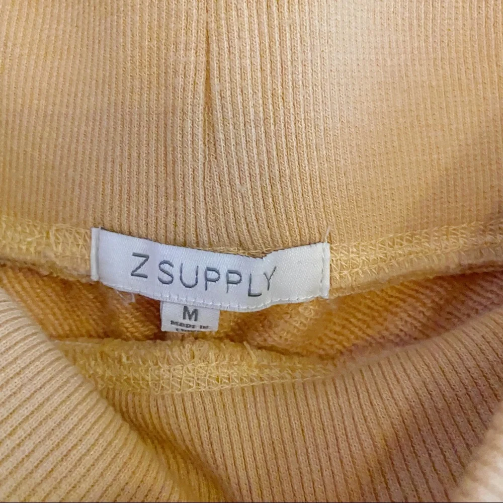 Z Supply Yellow Knit Joggers - Picture 6 of 6